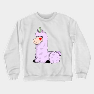 Alpacaa Love- without words Crewneck Sweatshirt